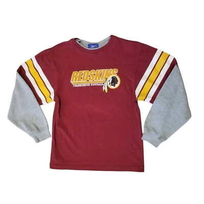 Camisa manga larga mediana (10-12) de los Washington Redskins YOUTH Reebok NFL Foto 1 de 4