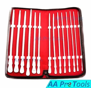 AA Pro: Dittle Sounds Kit Set of 14 Pieces Stainless Steel New - Picture 1 of 3