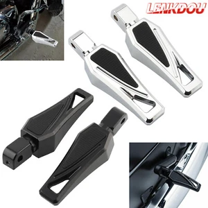 Estriberas de conductor delanteras CNC clavijas reposapiés para Yamaha FZ6R FZ1 Vmax 1700 2009-2015 - Imagen 1 de 12