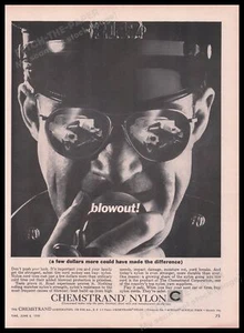 Chemstrand Nylon Tire Cord 1950s Print Advertisement Ad 1959 - Picture 1 of 1