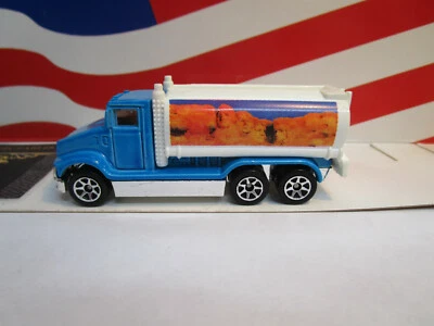 HOTWHEELS PHOTO SERIES TANK TRUCK WITH 7 SPOKE RIMS LOOSE  - Image 1 of 4