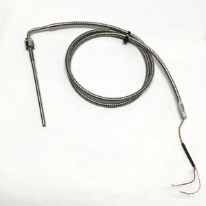 Watlow 32DJHGM048A 90° Rigid Sheath Bayonet Thermocouple, Type J, 6" x Ø3/16" - Picture 1 of 3