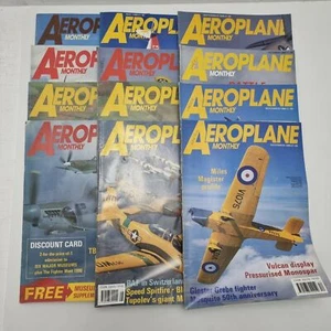 Aeroplane Monthly Magazine Complete Year JAN-DEC 1990 - 12 Monthly Issues Flight - Picture 1 of 9