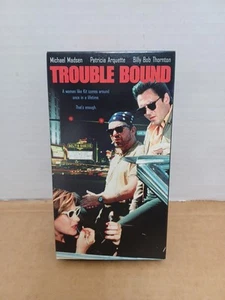 Trouble Bound VHS cult 1993 Michael Madsen Very Rare Film - Imagen 1 de 17