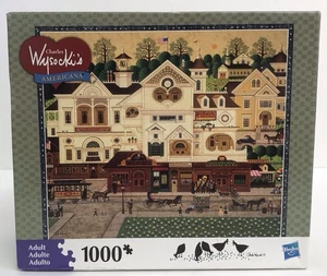Charles Wysocki DERBY SQUARE 1000 Piece Puzzle - Picture 1 of 7