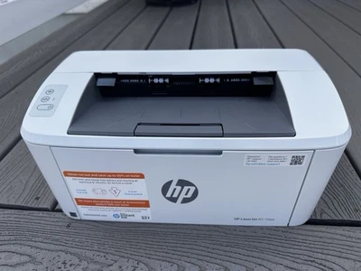 HP LaserJet M110we Monochrome Wireless Laser Printer Black White—Barely Used - Image 1 of 4