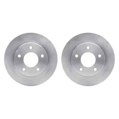 For Oldsmobile Cutlass Cruiser 87-94 R1 Concepts Plain Front Brake Rotor Set Foto 1 de 4