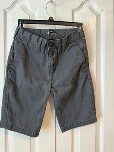 Hurley Youth Boys Gray Chino Shorts Size 14 – 7” Inseam - Picture 1 of 2