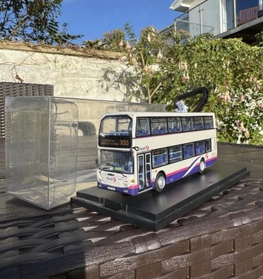Britbus ES-09 Scania Omnidekka "First Hampshire & Dorset" 1:76 UK model bus - Image 1 of 2