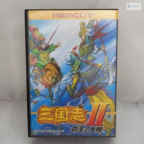 NAMCO Romance of the Three Kingdoms II (Famicom) Box & Manual - Light Use