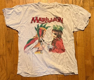 Camiseta vintage Marillion puntada única 1986 Farewell Tour ¡Ultra rara! Foto 1 de 4