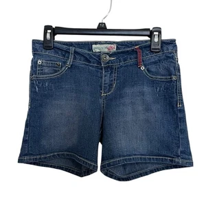 Paris Blues | Vintage 90s Y2K Bermuda Denim Jean Shorts Size 3 5” Inseam - Picture 1 of 7