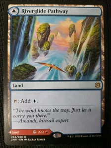 MTG *Riverglide Pathway X1* (MP) Zendikar Rising Magic The Gathering  - Bild 1 von 2