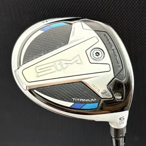 TAYLORMADE SIM TI 5 WOOD (19 DEGREE) + HEADCOVER - Picture 1 of 10