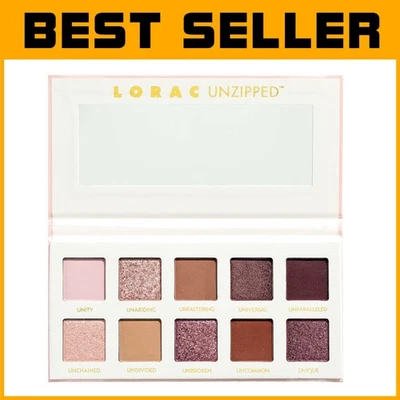 Lorac Unzipped Eyeshadow Palette - Matte & Glitter - Image 1 of 4