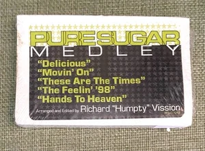 Pure Sugar **NEW/SEALED PROMO CASSETTE** Delicious - Medley - Picture 1 of 1