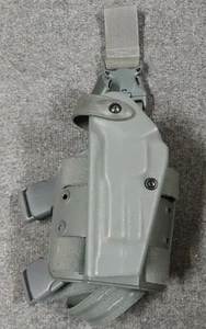 USGI SAFARILAND BERETTA 92 DROP LEG THIGH HOLSTER M9 PISTOL LEFT HAND - Picture 1 of 2