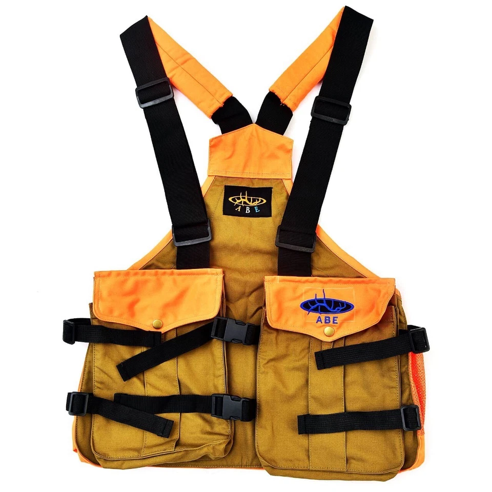 Upland Hunting strap vest Waxed water proof canvas Camping vest Hunting vest Pro - Image 1 of 4