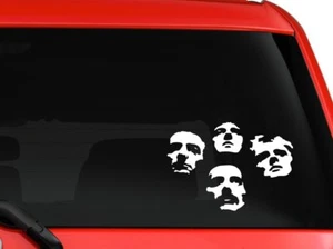 Calcomanía de coche Queen British Rock Band Bohemian Rhapsody Álbum de cubierta 6" blanca - Imagen 1 de 1