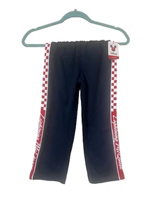 Disney Cars Lightning McQueen Boys Navy checkered pants size medium 5/6 nwt - Picture 1 of 1