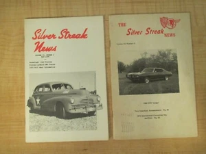 The Silver Streak News Vintage Magazine Lot of 2 - Pontiac Car Club - Picture 1 of 12