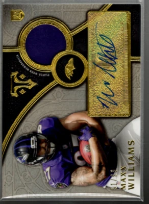 A4154 2015 Topps Triple Threads Rookie Autograph Relics TTRARMW Maxx Williams/99 - Image 1 of 2
