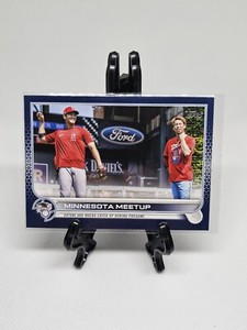 2022 Topps Series 1 Minnesota Meetup Royal Blue Parallel 122 Shohei Ohtani Maeda