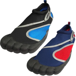 NORTY Men's Quick Drying Aqua Shoes Water Sport Beach Pool Boating Swim Surf - Picture 1 of 5