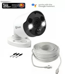 Swann NHD-885MSFB 8MP 4K True Detect PIR Spotlight with 2 way Audio - Picture 1 of 5