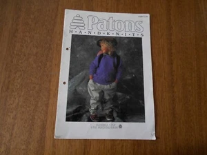 PATONS KNITTING BOOK NO. 1029 - HANDKNITS FOR CHILDREN - GOOD CONDITION - - Picture 1 of 4