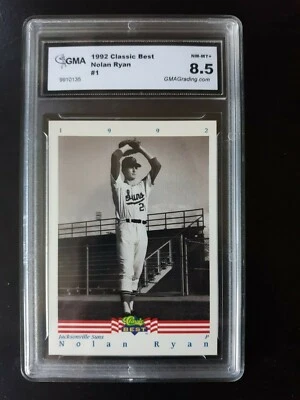 Nolan Ryan 1992 Classic Best #1 Graded NM-MT+ 8.5 - Image 1 of 2