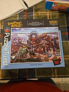 PuzzleTwist Canal Park Duluth 1000 Teile Puzzle Michael Birawer Minnesota - Bild 1 von 2