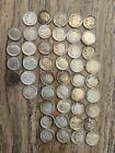 1946-1964 Roosevelt Rainbow Dimes Lot Of 36 +10 non-rainbow