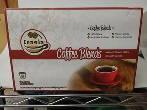 Teasia Coffee Blends 48 Count French Roast Dark. K-Cups - Bild 1 von 3
