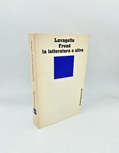 FREUD la Letteratura e altro" Lavagetto, Einaudi Paperbacks 1985 - 9788806585372 - Picture 1 of 3