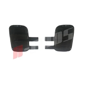 Fit 2003-12 13 14 15 16 SILVERADO SIERRA 2500/3500HD BLACK Mirror Cover TOWING - Foto 1 di 1