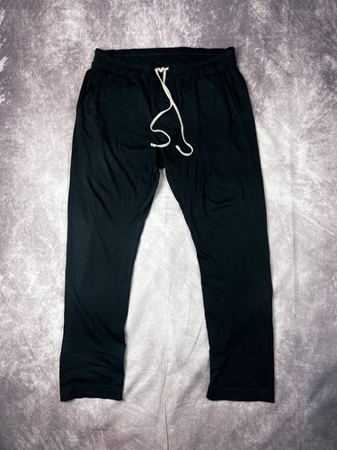 Pantaloni uomo Rick Owens Drkshdw Berlin coulisse cotone nero taglia L