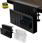 Desk Side Storage, under Desk Storage, Steel Hanging Desk Organizer, Laptop Hold