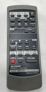 Sharp RRMCG0219AWSA Wireless Handheld Audio Player System Remote Control - Picture 1 of 3