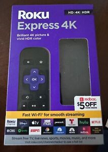 Roku Express 3940RW2 HD Streaming Device - Black