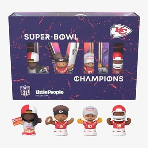 Little People Collector Super Bowl LVIII Champions Set Kansas City Chiefs - Picture 1 of 12