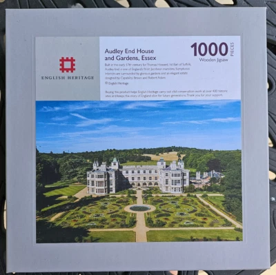 Rompecabezas de madera Wentworth Audley End House 1000 piezas. Se envía desde USA. Foto 1 de 3
