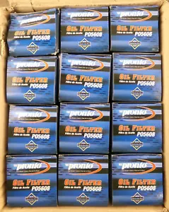 Case of 12 Pronto Engine Oil Filters PO5608, 1 Damaged Filter, New S2 - Picture 1 of 7