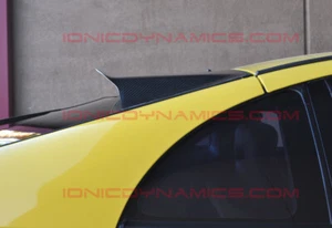 IONIC DYNAMICS 300zx 2+0 FG ROOF-WINDOW SPOILER. UNPAINTED. FREE US SHIPPING! - Picture 1 of 4
