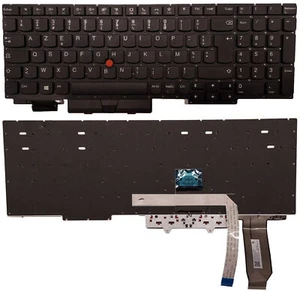 Français CLAVIER POUR LENOVO THINKPAD E15 GEN 1 2 1TH 2TH 20T8 20T9 20RD 20RE - Picture 1 of 1