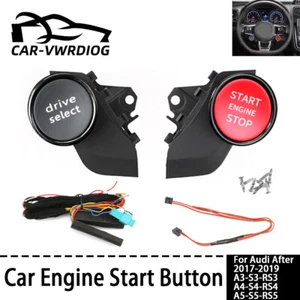 For AUDI A3 S3 RS3 Q2 8V 17-19 Start Stop Button Keyless Engine Ignition Switch - Picture 1 of 7
