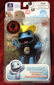 NEW Little Big Planet Sackboy Mezco Toyz Exclusive 2011 Comic Con Denim Figure - Picture 1 of 2