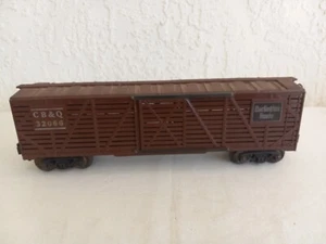 Vintage AMT American Model Toy CB&Q  Burlington Stock Car from 1950s - Picture 1 of 13