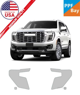 Filme de proteção de pintura pré-cortado PPF para farol GMC Yukon 2025 - Imagem 1 de 4