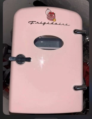 Frigidaire, 9 Can/5 Liter Mini Personal Fridge Cooler, Pink - Image 1 of 4